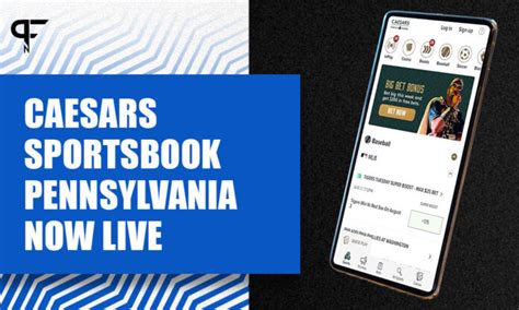caesars sportsbook pennsylvania|PA Sportsbook .